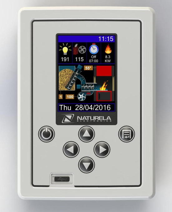 Centralita NPBC-V4C (7in-8out), Fotoresistencia FC8, pantalla TFT 2.4" y dos sondas NTC - Imagen 2
