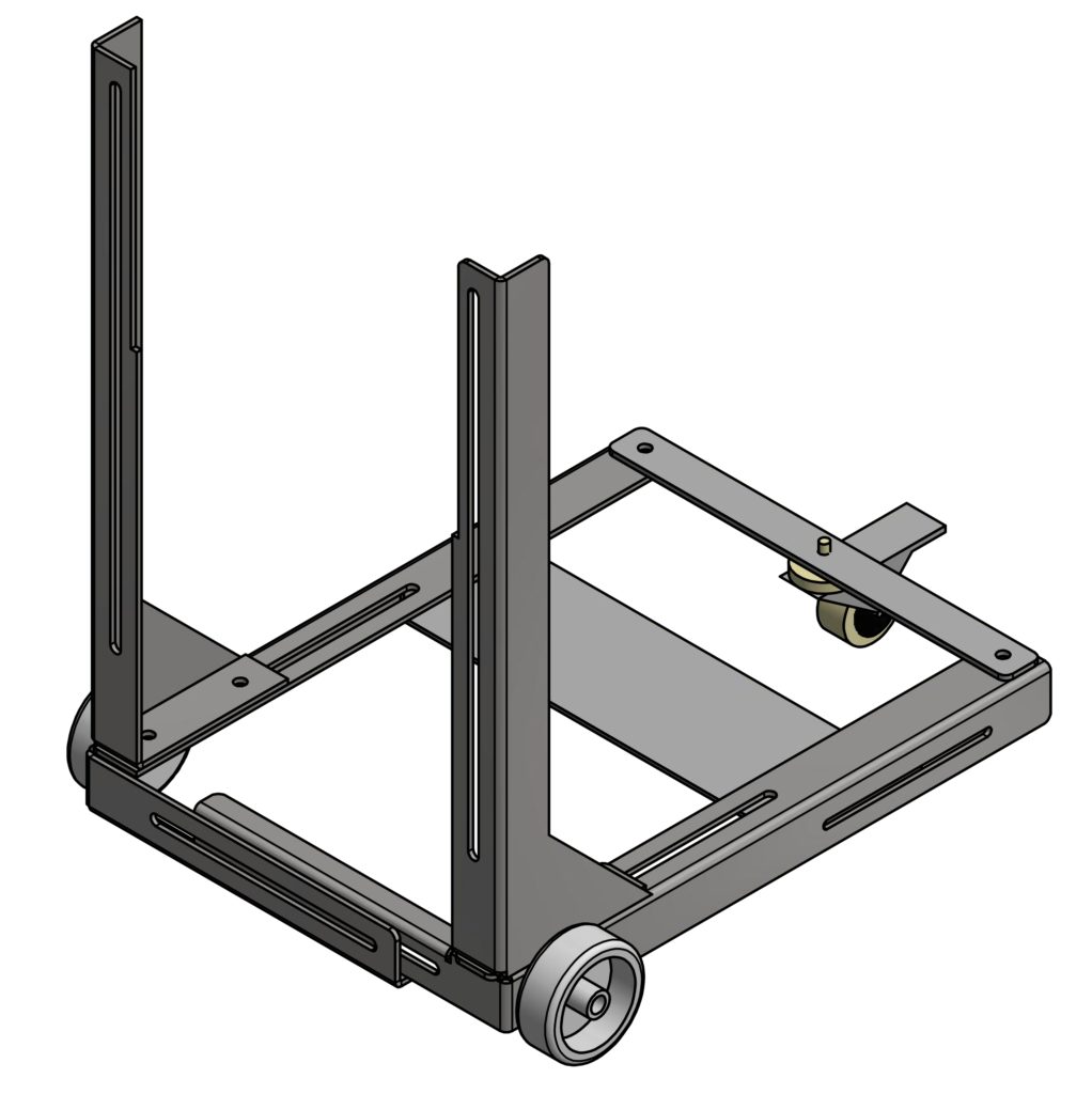 Carrito regulable para tbc 70c y tbc 140c