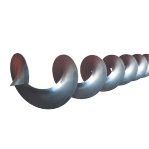 Sinfín acero carbono 55x45x21.3 mm sentido derecha.