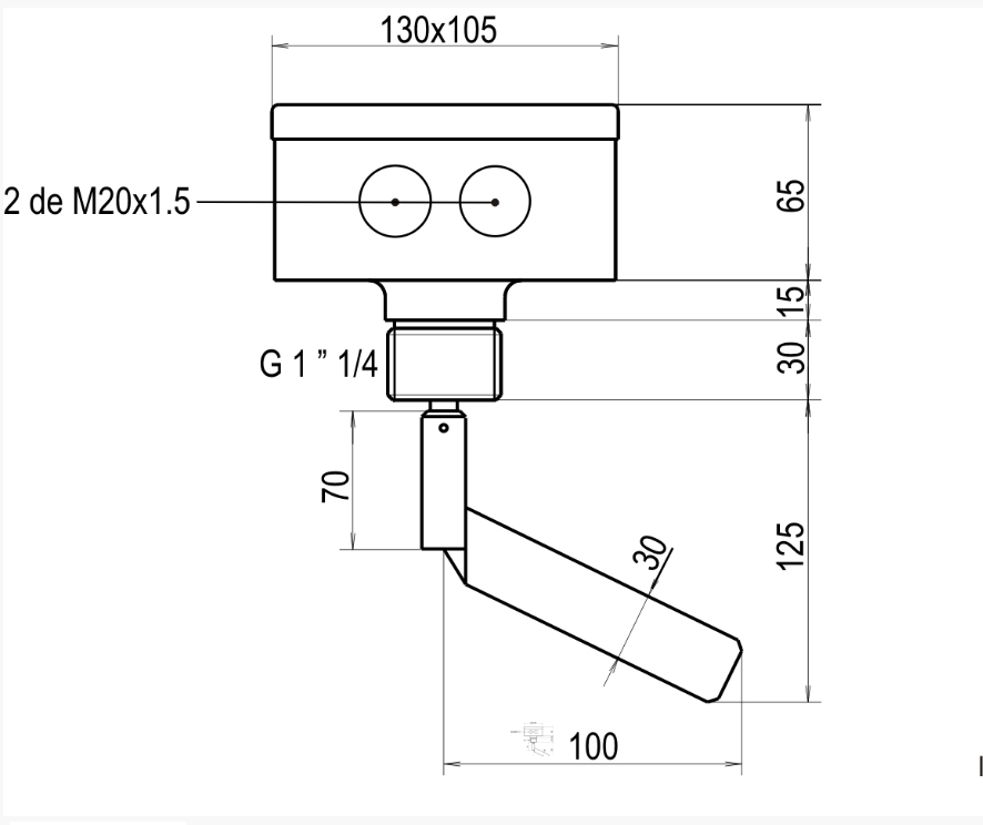 Sensor de nivel rotativo - Imagen 2