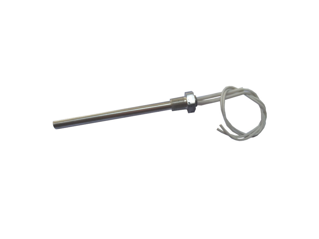Resistencia de cartucho CON rosca 230V, 280-300W, L135 D9/10 mm