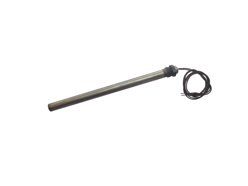 Resistencia de cartucho CON rosca 230V, 400W L200 D12.5 mm.